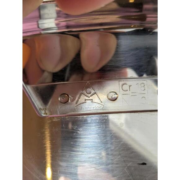 AMC 11" 5Qt Stock Pot/ Sauce Pot With Thermo Temperature Lid-7057 - Picture 8 of 9